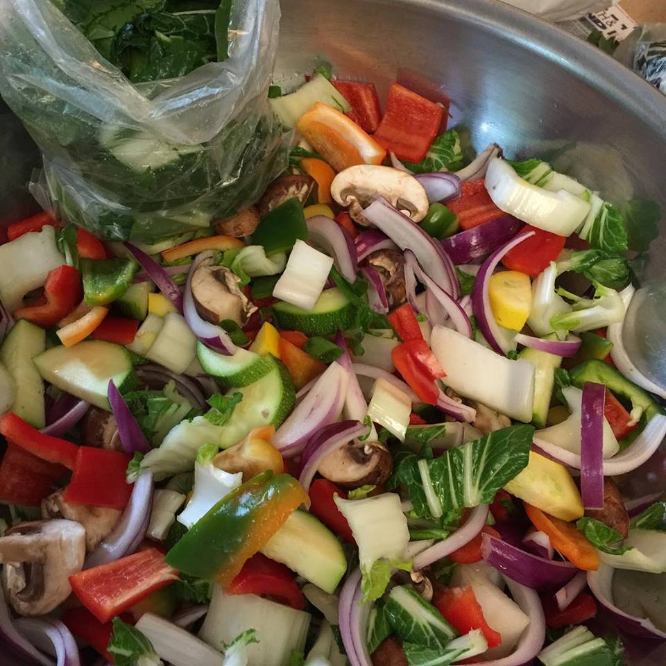 grilled veggies